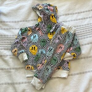 Drip smiley sweat suit by Olive + Scout